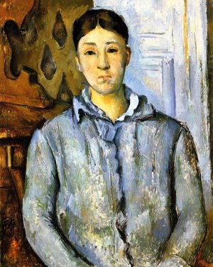 Portrait of Madame Cezanne 3 by Paul Cezanne Oil Painting