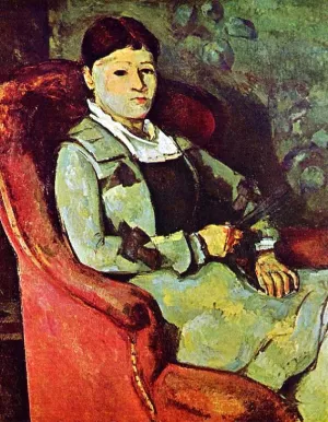 Portrait of Madame Cezanne 4 by Paul Cezanne Oil Painting