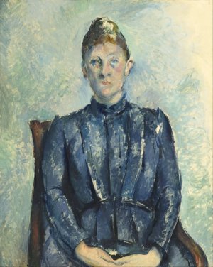 Portrait of Madame Cezanne by Paul Cezanne Oil Painting