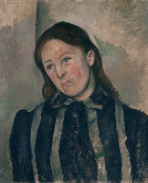 Portrait of Madame Cezanne by Paul Cezanne Oil Painting