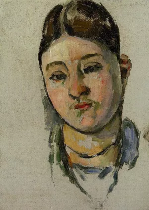 Portrait of Madame Cezanne by Paul Cezanne Oil Painting