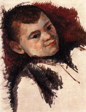 Portrait of Paul Cezanne, the Artist's Son painting by Paul Cezanne