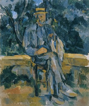 Portrait of Peasant by Paul Cezanne Oil Painting