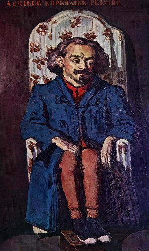 Portrait of the Painter, Achille Emperaire by Paul Cezanne Oil Painting