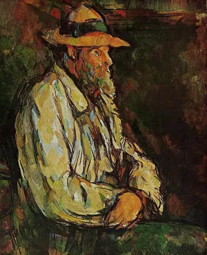 Portrait of Vallier Oil painting by Paul Cezanne