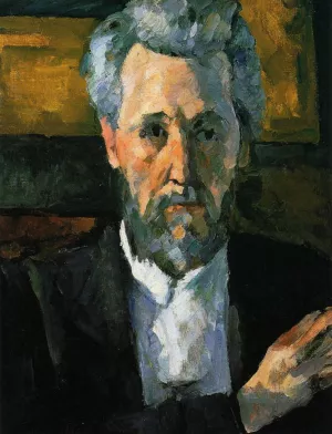 Portrait of Victor Chocquet by Paul Cezanne - Oil Painting Reproduction