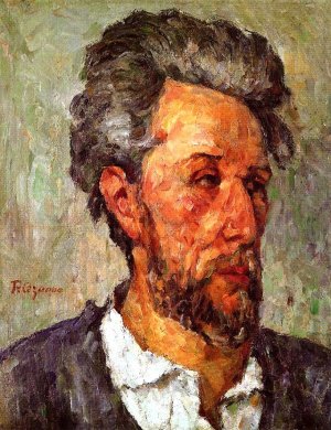 Portrait of Victor Chocquet by Paul Cezanne Oil Painting