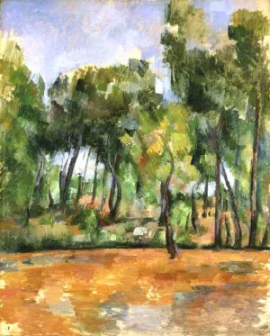 Provencal Landscape by Paul Cezanne - Oil Painting Reproduction