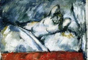 Reclining Nude by Paul Cezanne - Oil Painting Reproduction