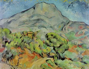 Road Near Mont Sainte-Victoire by Paul Cezanne - Oil Painting Reproduction