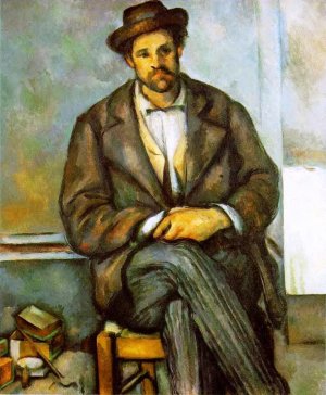 Seated Peasant II by Paul Cezanne Oil Painting