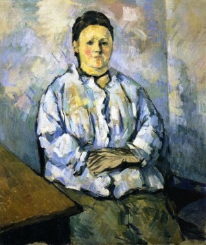 Seated Woman by Paul Cezanne Oil Painting