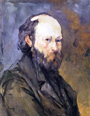 Self Portrait 3 painting by Paul Cezanne