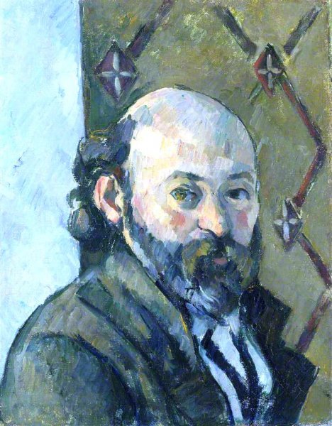 Main Product Photo of Self Portrait Painting by Paul Cezanne