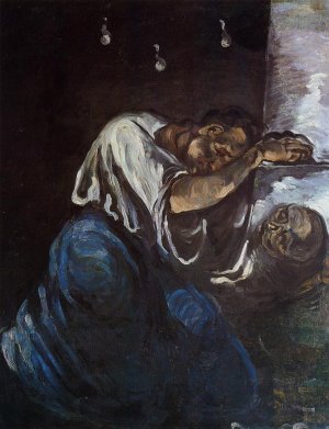 Sorrow also known as The Magdalene Oil painting by Paul Cezanne