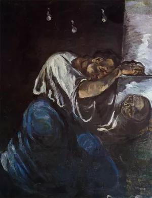 Sorrow also known as The Magdalene by Paul Cezanne Oil Painting