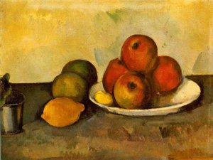 Still Life with Apples by Paul Cezanne Oil Painting