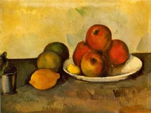 Still Life with Apples Oil painting by Paul Cezanne