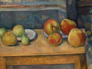 Still Life with Apples and Pears by Paul Cezanne Oil Painting