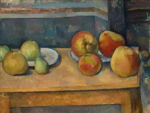 Still Life with Apples and Pears by Paul Cezanne Oil Painting