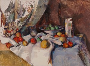 Still Life with Apples by Paul Cezanne Oil Painting