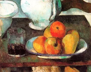 Still Life with Apples by Paul Cezanne - Oil Painting Reproduction