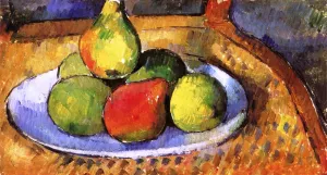 Still Life by Paul Cezanne - Oil Painting Reproduction