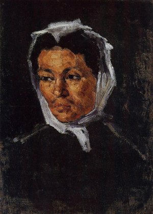 The Artist's Mother by Paul Cezanne Oil Painting