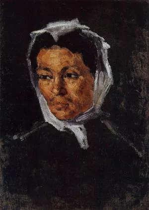 The Artist's Mother by Paul Cezanne Oil Painting