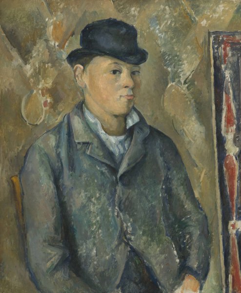 Main Product Photo of The Artist's Son  Painting by Paul Cezanne