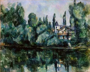 The Banks of the Marne by Paul Cezanne Oil Painting