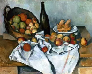 The Basket of Apples painting by Paul Cezanne