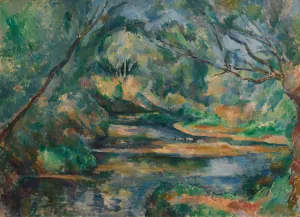 The Brook by Paul Cezanne Oil Painting