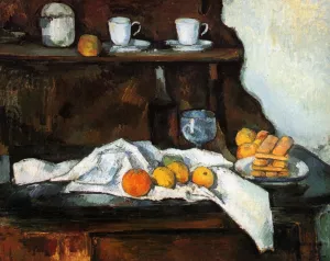 The Buffet by Paul Cezanne - Oil Painting Reproduction