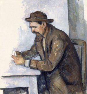 The Cardplayer by Paul Cezanne Oil Painting