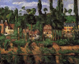 The Chateau de Madan by Paul Cezanne Oil Painting
