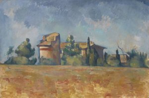 The Dovecote at Bellevue by Paul Cezanne Oil Painting