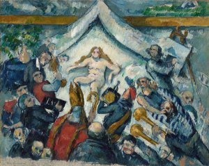 The Eternal Feminine by Paul Cezanne Oil Painting
