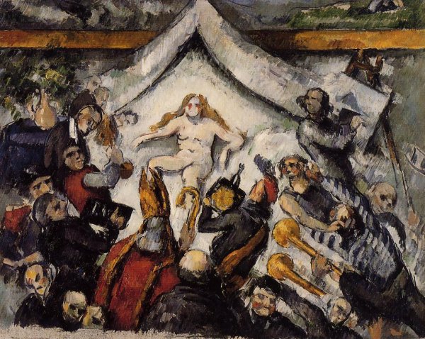 The Eternal Woman by Paul Cezanne - Hand-Painted Oil Painting Reproduction