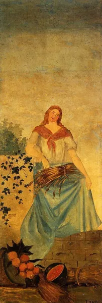 The Four Seasons, Summer by Paul Cezanne Oil Painting