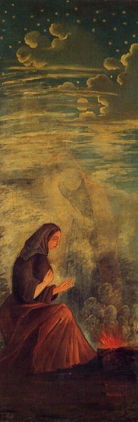 The Four Seasons, Winter by Paul Cezanne Oil Painting