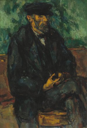 The Gardener Vallier by Paul Cezanne Oil Painting