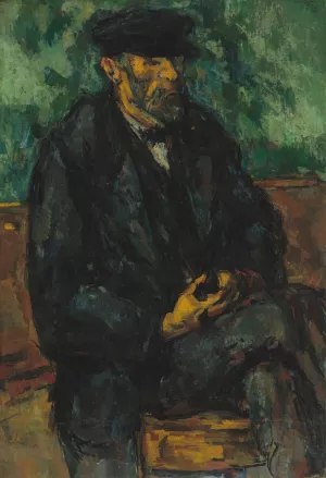 The Gardener Vallier by Paul Cezanne Oil Painting