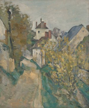 The House of Dr. Gachet in Auvers-sur-Oise by Paul Cezanne Oil Painting