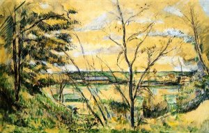 The Oise Valley II by Paul Cezanne Oil Painting