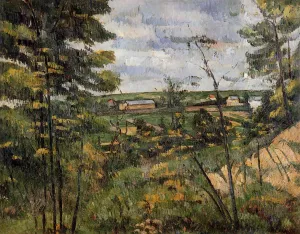 The Oise Valley painting by Paul Cezanne