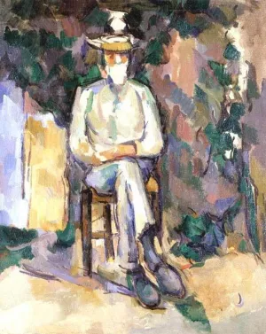 The Old Gardener by Paul Cezanne - Oil Painting Reproduction
