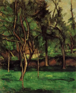 The Orchard by Paul Cezanne - Oil Painting Reproduction