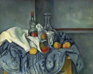 The Peppermint Bottle by Paul Cezanne Oil Painting