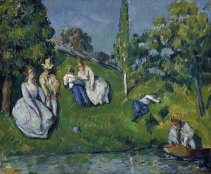 The Pond by Paul Cezanne Oil Painting